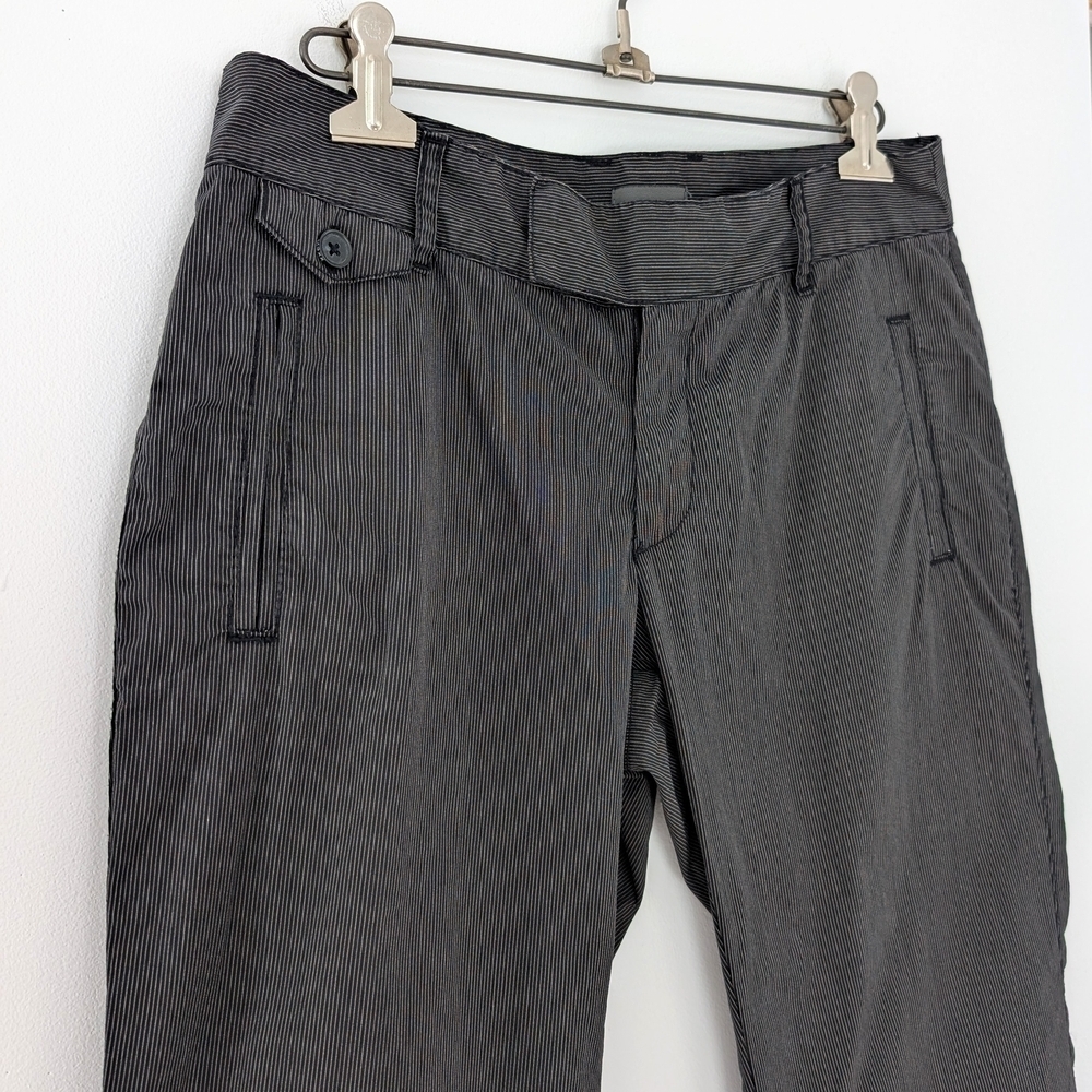 2/15$ Mexx Women's Black Pants With Fine Strips - Size 6 / 36 - Picture 2 of 7